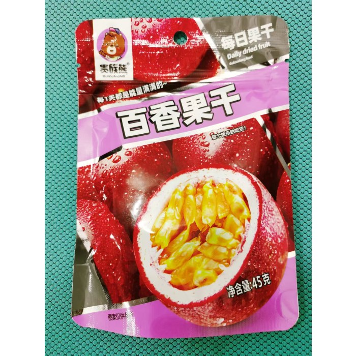 贵族熊45g百香果干