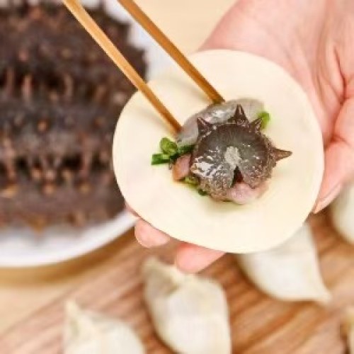 海参水饺纯手工速冻饺子礼盒装（内含5盒）