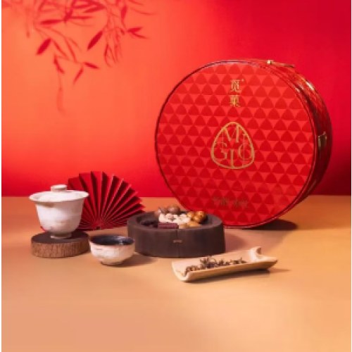 觅菓礼盒赤红款6罐（竹韵）