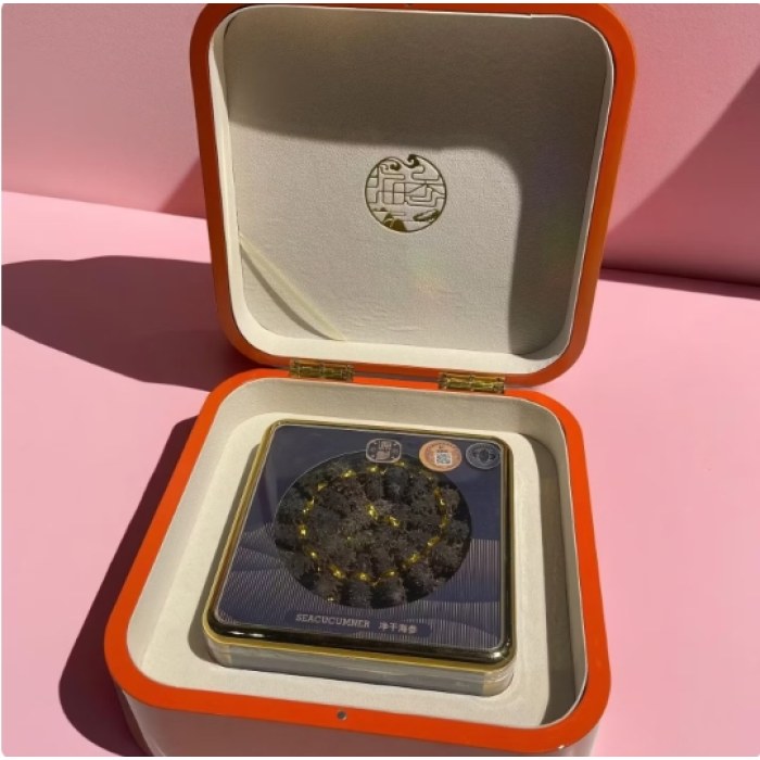 大连淡干海参礼盒（国标）