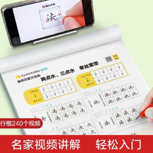 墨点字帖：书法等级考试教程·行楷