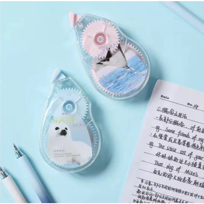 晨光修正带深蓝星球系列ACT77807白40m