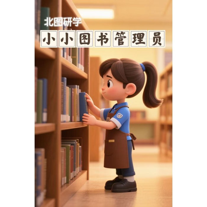 (职业体验）小小图书管理员