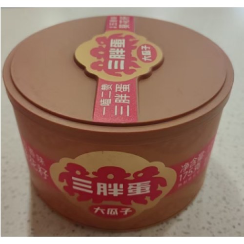 三胖蛋单罐瓜子五香味175克*1罐