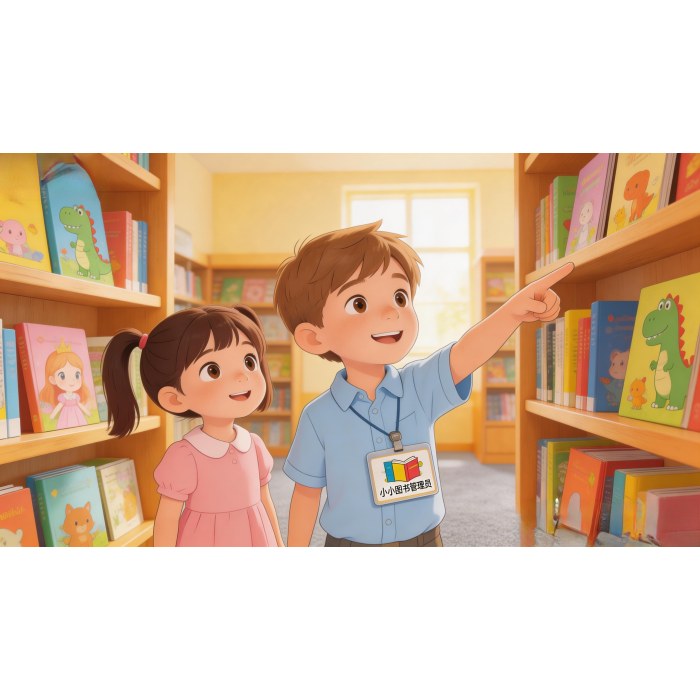 【职业体验】小小图书管理员