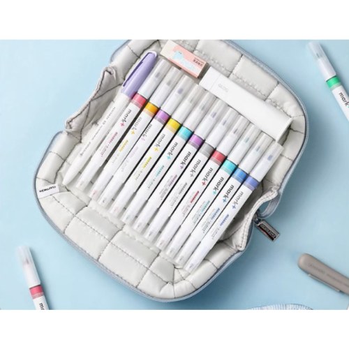 国誉KUK262LM浅灰中号凉感枕枕包