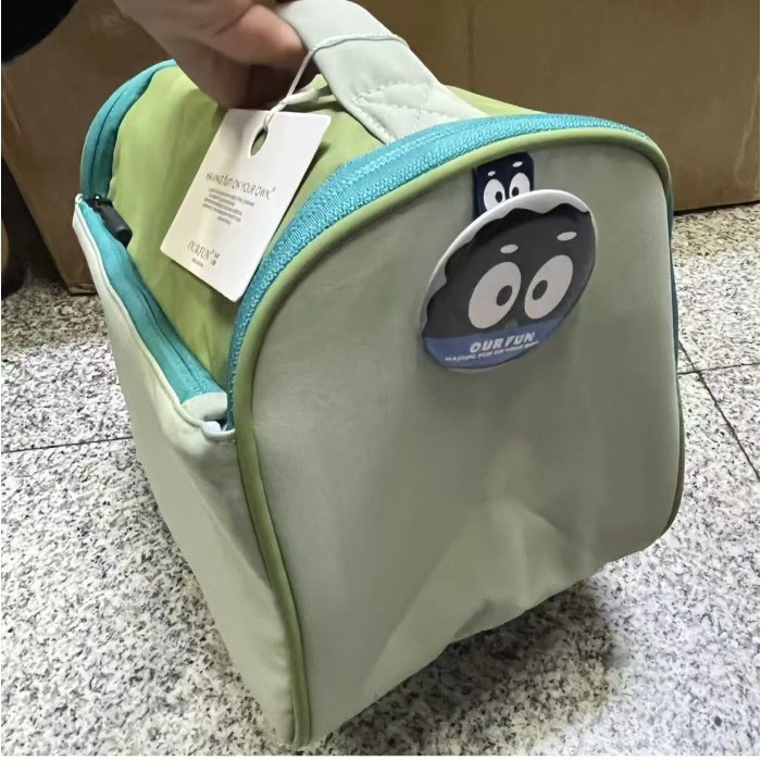 凡希新款防水手提保温包通勤饭盒包便当包妈咪包大容量便携手拎包