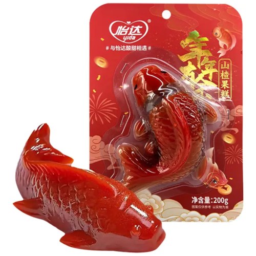 怡达年年有余山楂锦鲤 山楂糕200g