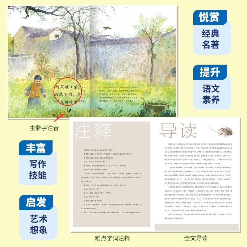 从百草园到三味书屋(语文课精选经典绘本)