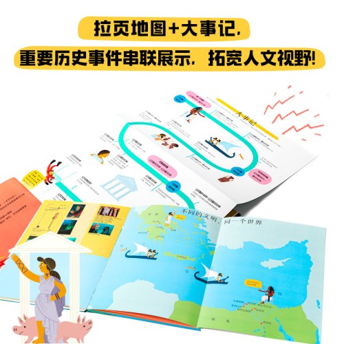 大英博物馆儿童历史绘本：发现古埃及