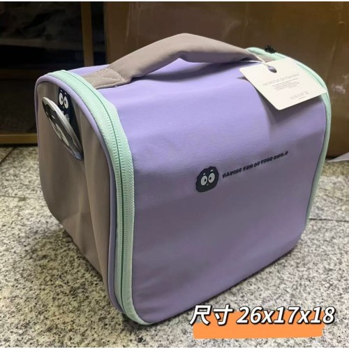 凡希新款防水手提保温包通勤饭盒包便当包妈咪包大容量便携手拎包