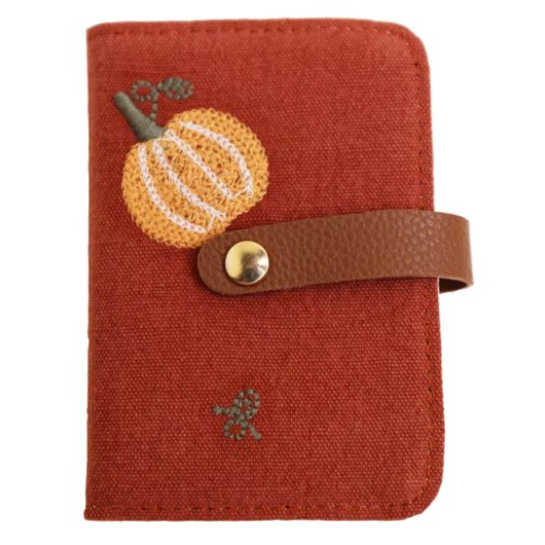 布艺收纳卡夹红南瓜