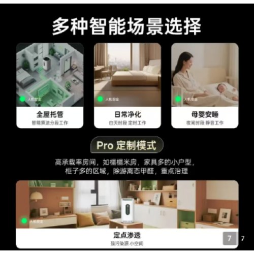希望树5.0plus智能除醛仪+轻炭包组合去除 甲醛新房装修空气净化除异味