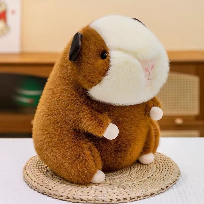 20CM坐姿荷兰猪深棕