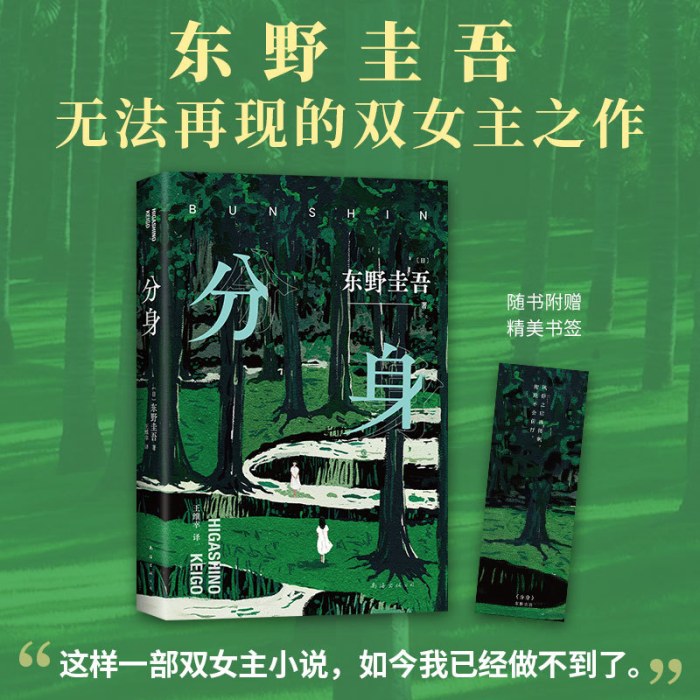 东野圭吾：分身（东野圭吾无法再现的双女主之作 奇绝瑰丽、残忍又温情）