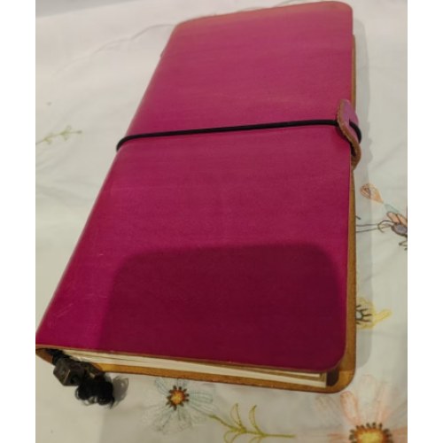 大手帐渐变枚红色