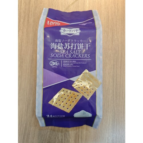 雅佳338g海盐苏打饼干