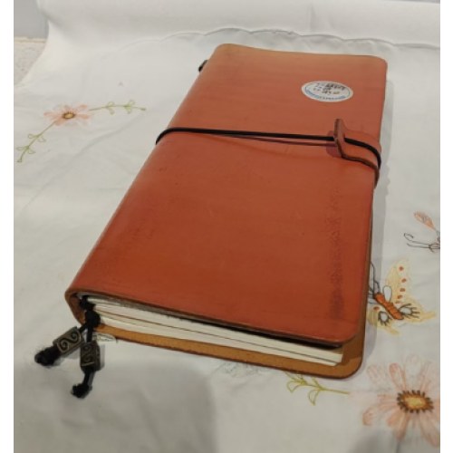 大手帐渐变橘橙色