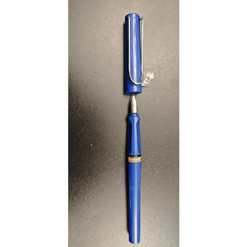 凌美钢笔狩猎者014f——蓝色