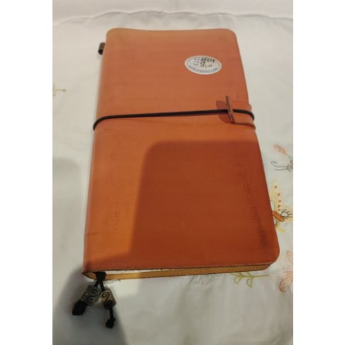 大手帐渐变橘橙色