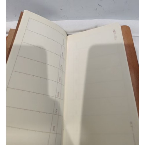 大手帐渐变枚红色