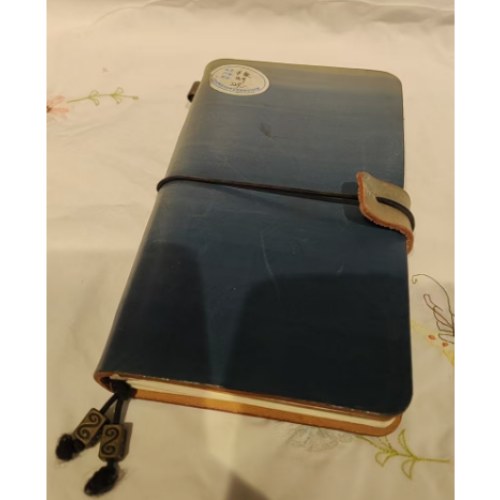 小手帐渐变山海蓝