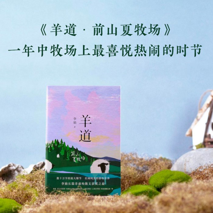 羊道·前山夏牧场（在这世上极为古老的牧场，把艰难的日子活出尊严与甜味！我的阿勒泰作者李娟长篇代表作）