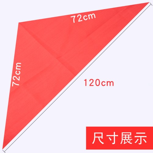 B（个）晨光1.2m纯棉红领巾