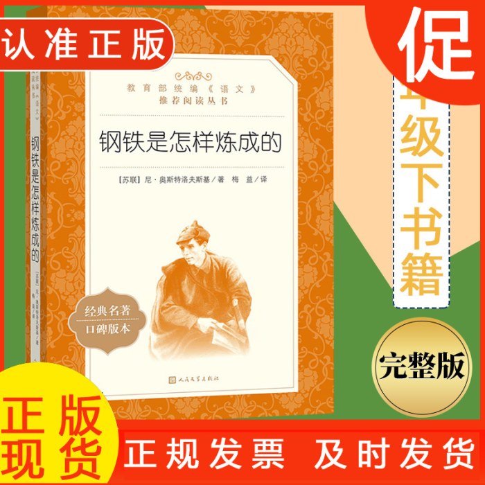 钢铁是怎样炼成的(教育部统编《语文》推荐阅读丛书）