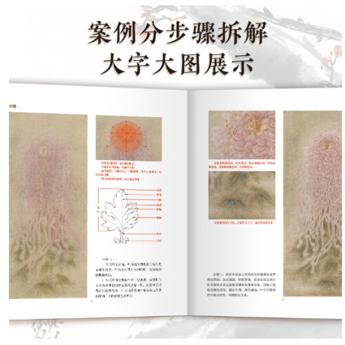 中国画零基础教程书籍临摹画册水墨画集图册范本工笔入门教程