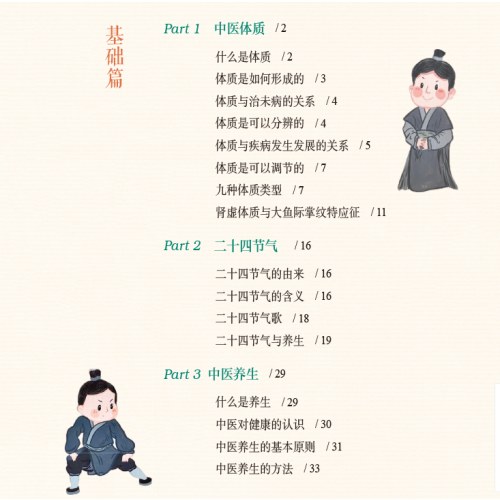 中医体质二十四节气养生大全