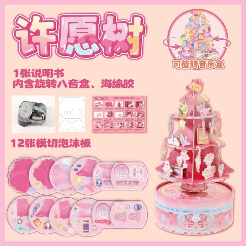 MYM-OA2259可露露萌运发芽系列旋转音乐盒