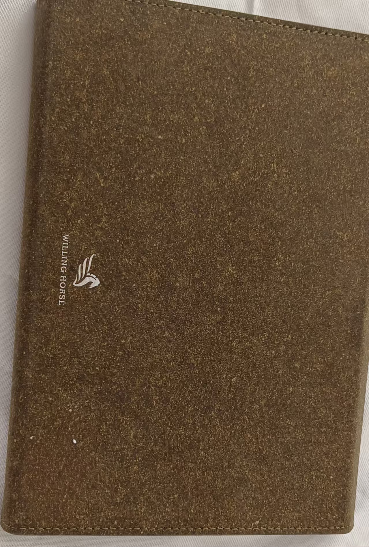 BONDEDLETHER再生皮系列三折本（A5-本色）