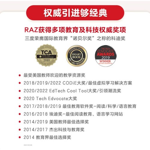 学而思ReadingA-Z正版RAZ英语英文分级读物阅读绘本L1级合集