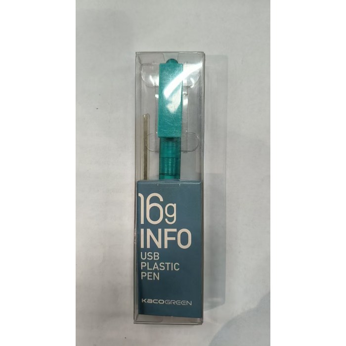 易存塑料U盘笔麿砂松石绿