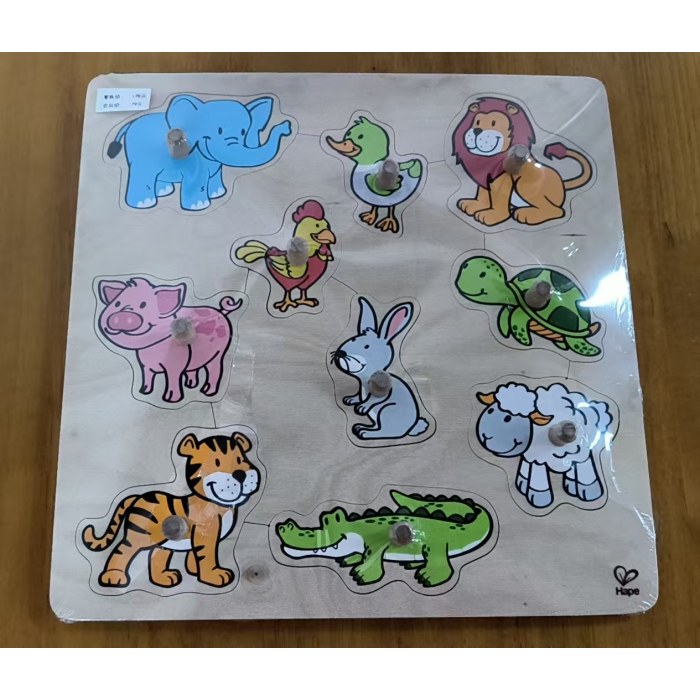 动物大抓手拼图E86318