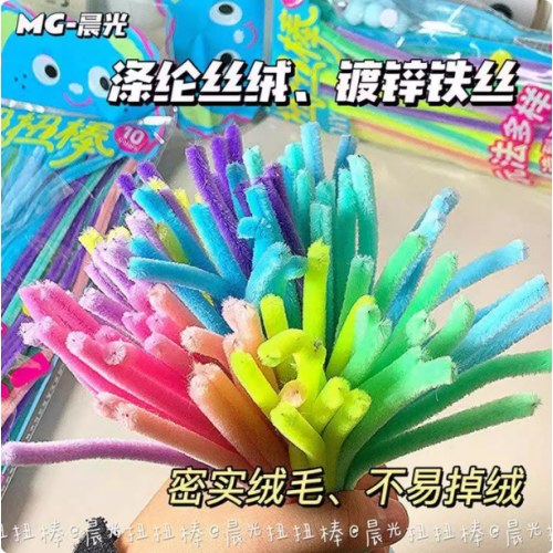 晨光扭扭棒DIY袋装100根APK959CA