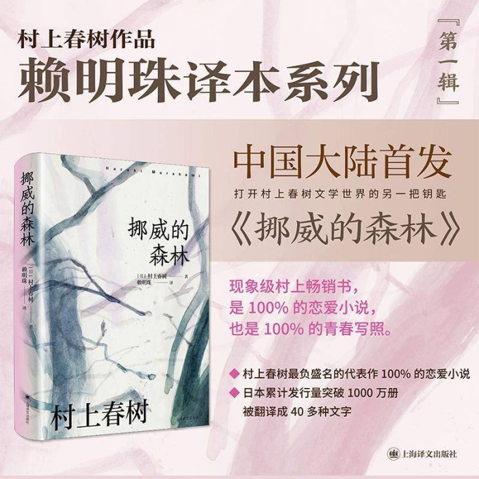 挪威的森林  村上春树著