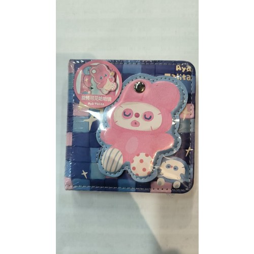 小兔阿雅咸鱼日子mini方形镜子本