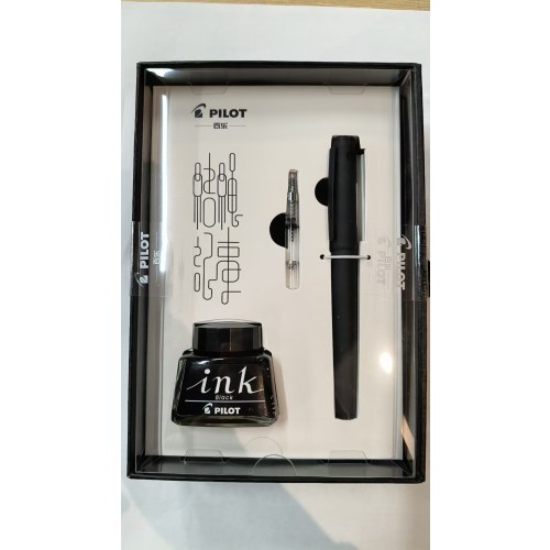 百乐FPEX2FBM-I30BC40-ZH探索者系列钢笔（纸盒）套装F咀磨砂