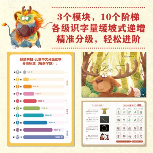 儿童中文分级读物（第1阶）中华萌小兽（全10册）