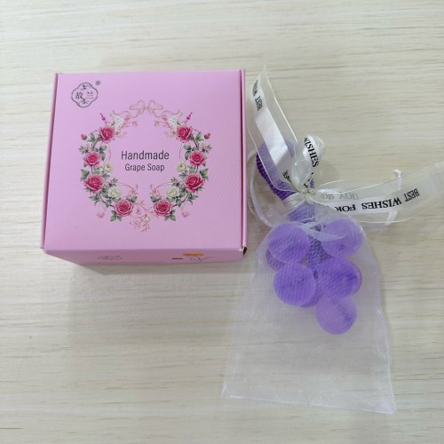 9粒水晶紫葡萄手工皂