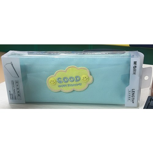 晨光头文字F倒梯形笔袋APB903RL（蓝色）