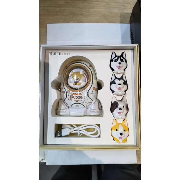 ALLIN礼盒装：四个狗头替换仓＋一个移动电源主体（狗