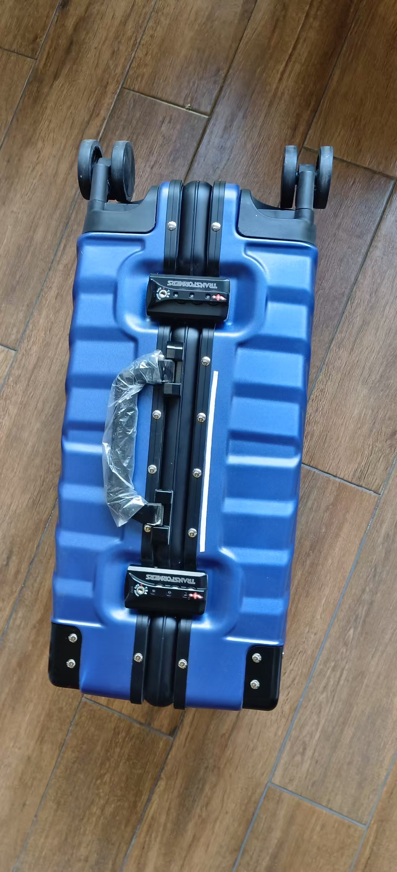 变形金刚旅行拉杆箱蓝色