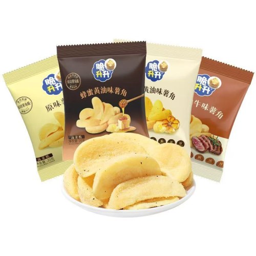 脆升升爆品薯角20g*10袋蒜香黄油蜂蜜薯香浓郁