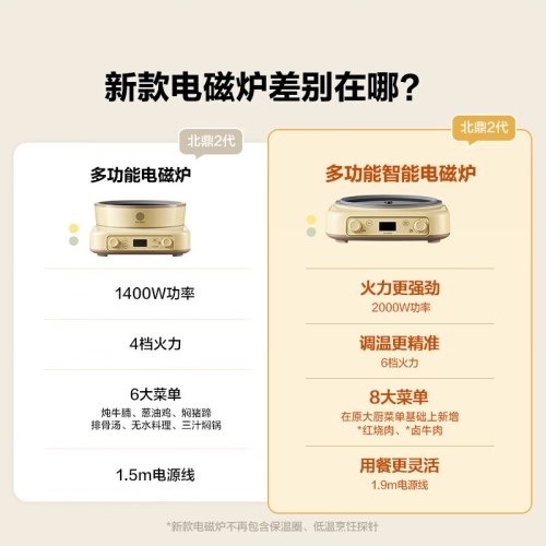北鼎L655/IH多功能电磁炉
