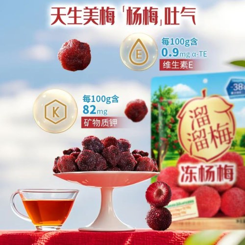溜溜梅冻杨梅100g东魁树熟杨梅果脯