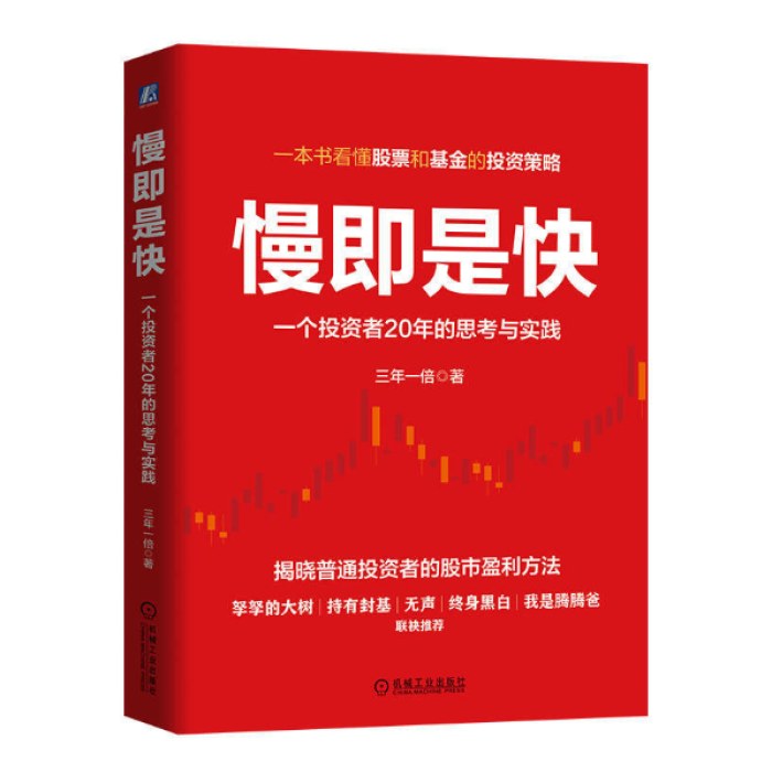 慢即是快：一个投资者20年的思考与实践 三年一倍