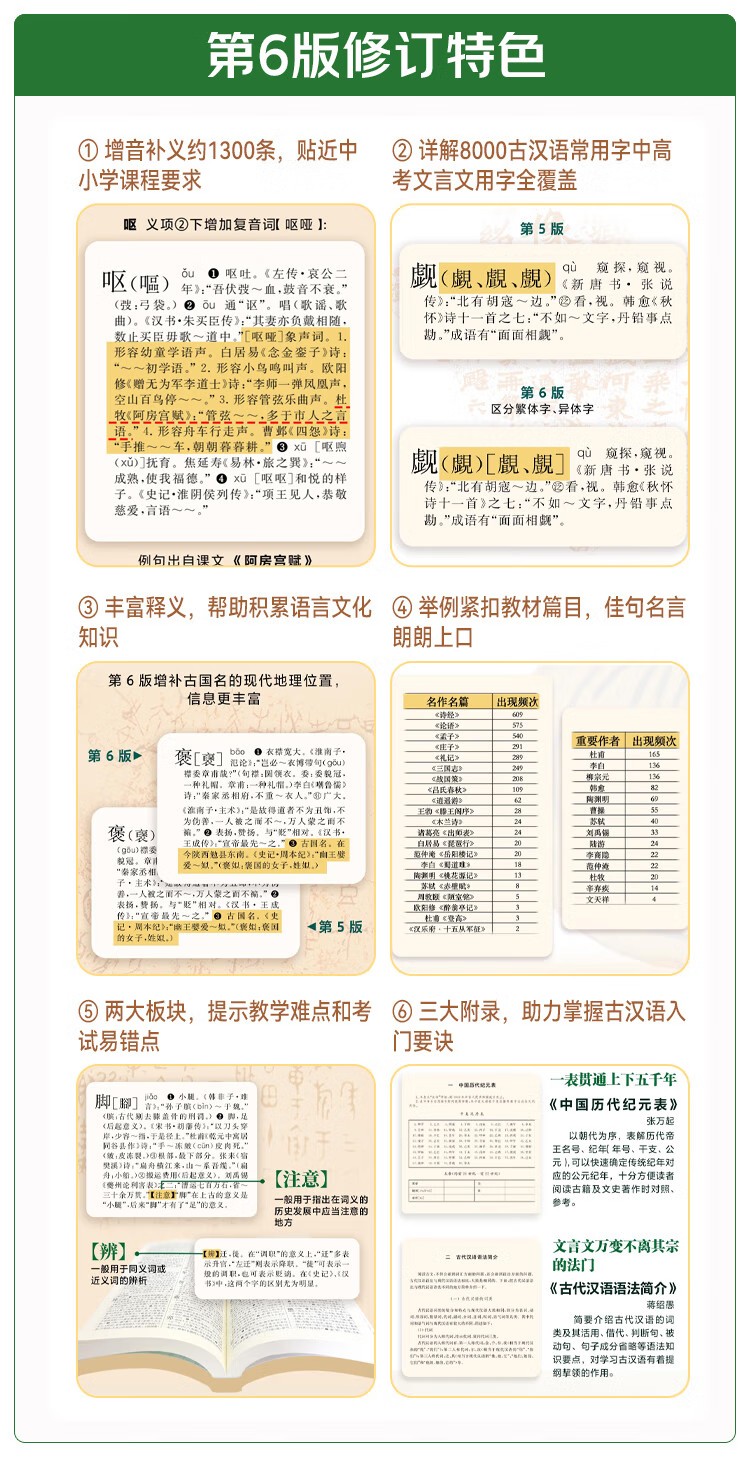 古汉语常用字字典（第6版）